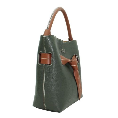 Alternative view of Bolso Hobo de Piel Granulada para Mujer