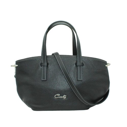 Bolso Shopping con Asas de Mano - Negro
