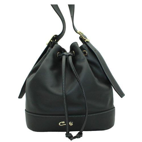 Bolso Bombonera en Piel Lisa