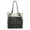Bolso Shopping en Piel Burbuja Combi