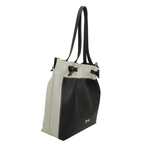 Alternative view of Bolso Shopping en Piel Burbuja Combi