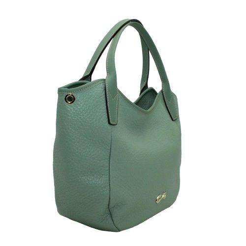 Alternative view of Bolso en Piel Burbuja con Dos Asas de Mano