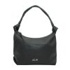 Bolso Hobo en Piel con Nudos en el Asa