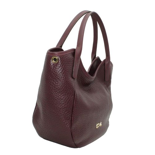 Alternative view of Bolso en Piel Burbuja con Dos Asas de Mano